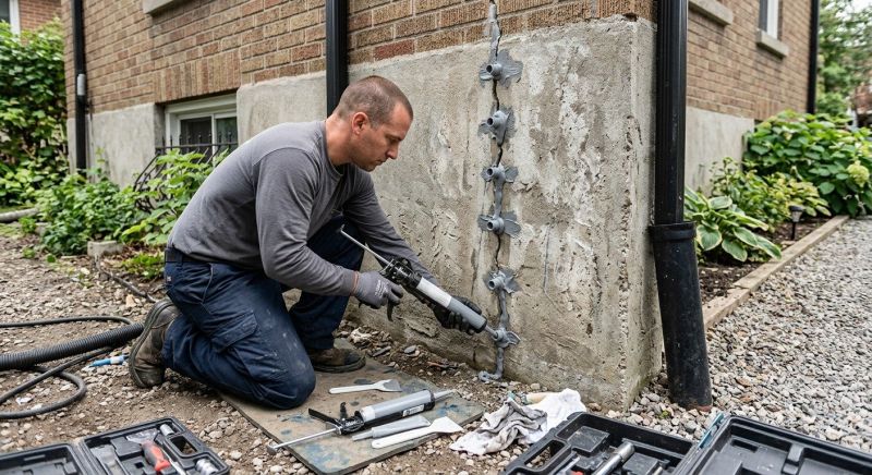 Foundation Crack Repair in Columbus, OH