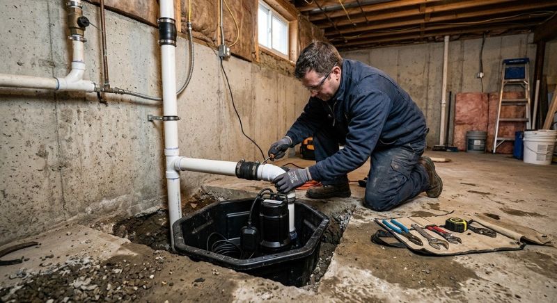 Sump Pump Installation in Tuscaloosa, AL